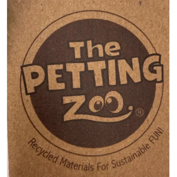 NEW THE PETTING ZOO 12” SEA TURTLE OMBRÉ RAINBOW PLUSH STUFFED TOY - Picture 3 of 9